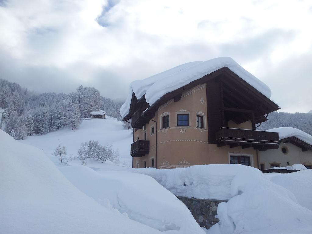 Chalet Rin da Pemont Livigno Bagian luar foto